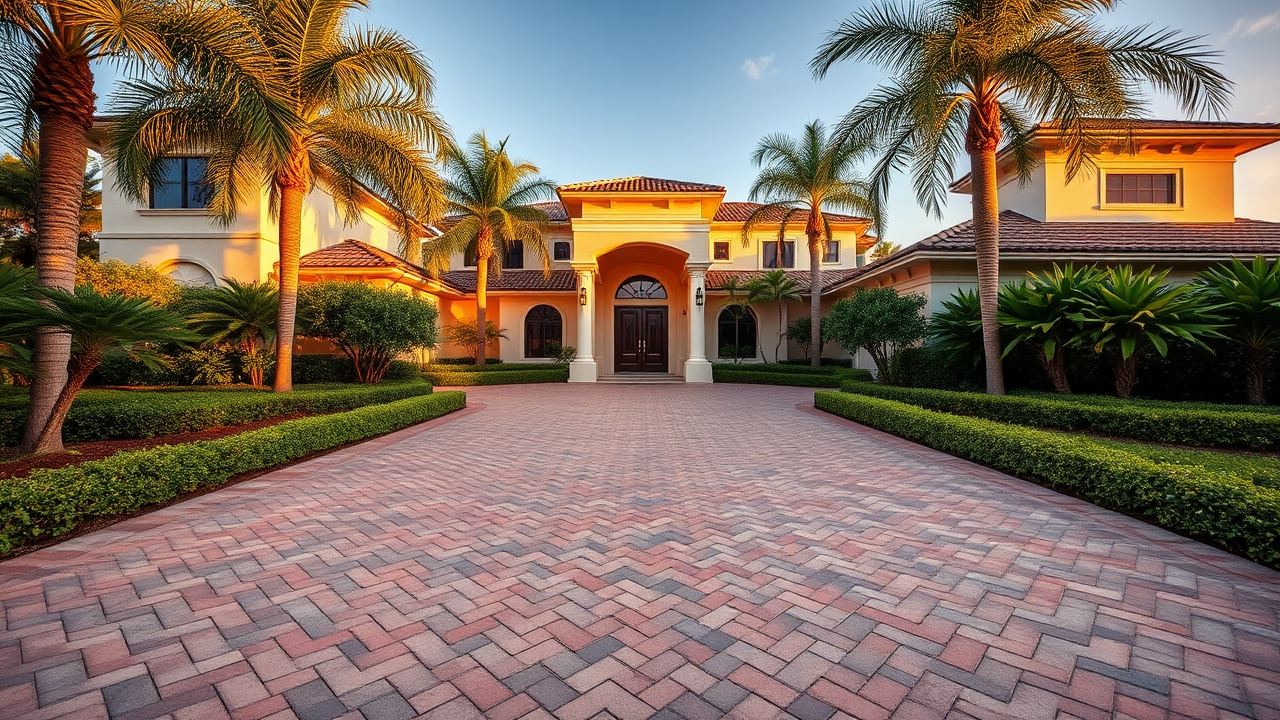 Paver driveway project