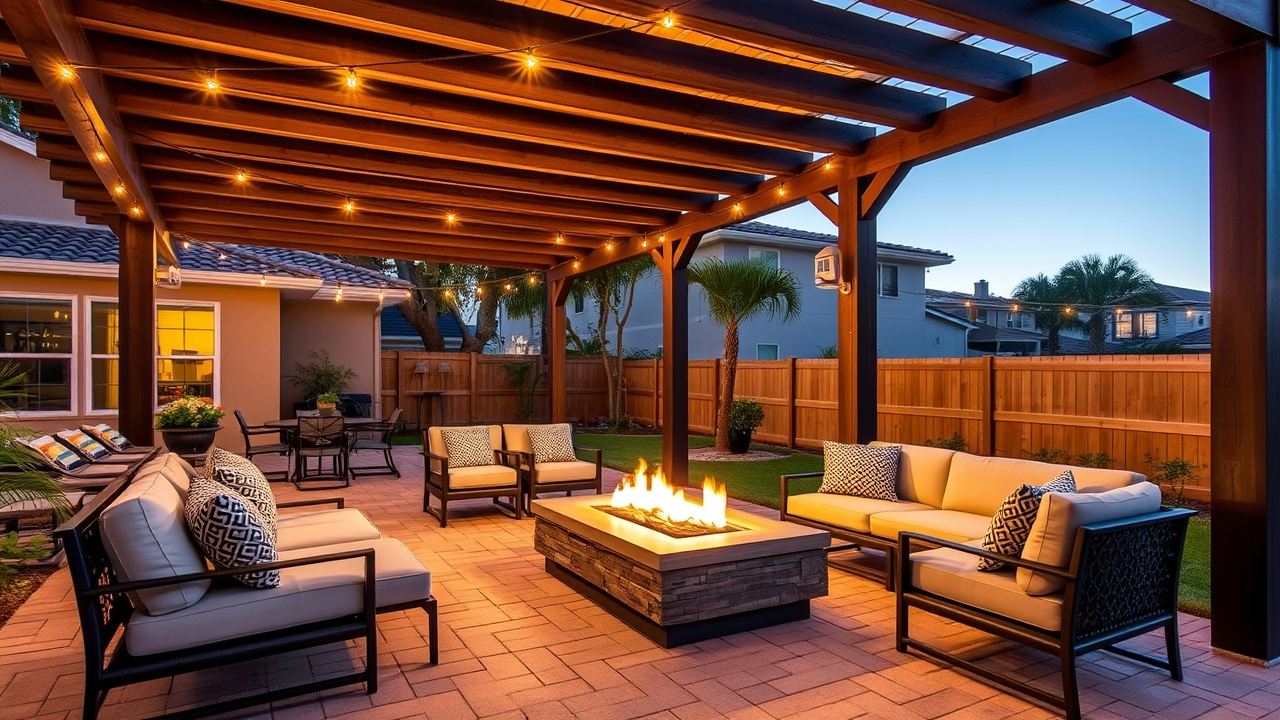 Paver patio project